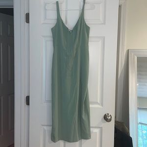 Abercrombie corset midi dress